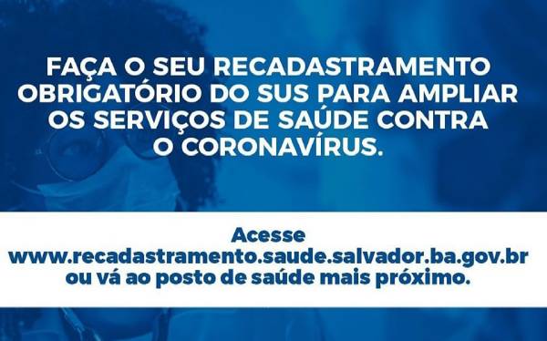 SUS Recadastramento Prefeitura de Salvador BA