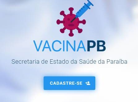 Vacina PB Cadastro Vacinação Na Paraíba