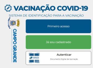 Cadastro Vacinação Campo Grande MS