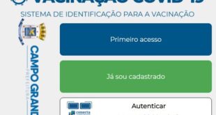 Cadastro Vacinação Campo Grande MS