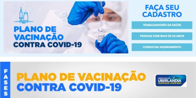 Prefeitura Uberlândia Cadastro Vacinação