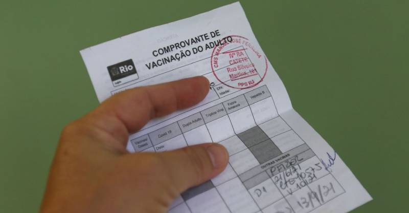 Comprovante de Vacinação RJ