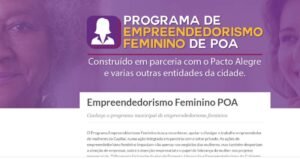 Programa Empreendedorismo Para Mulheres Prefeitura de Porto Alegre