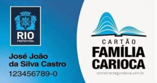 Cartão Social Família Carioca