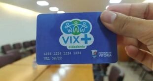 Cartão Vix-Cidadania da Prefeitura de Vitória