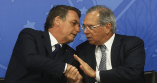Bolsonaro e Guedes querem desvincular salário mínimo da inflação/ Créditos: UOL