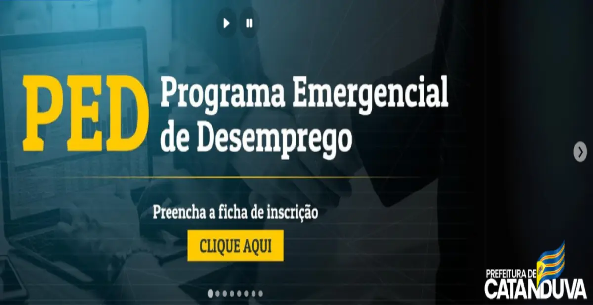 Catanduva Abre Cadastro Em Programa Emergencial De Desemprego