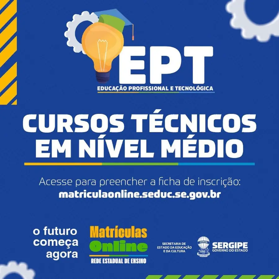 Cursos Da EPT Educação Profissional e Tecnológica Em Sergipe